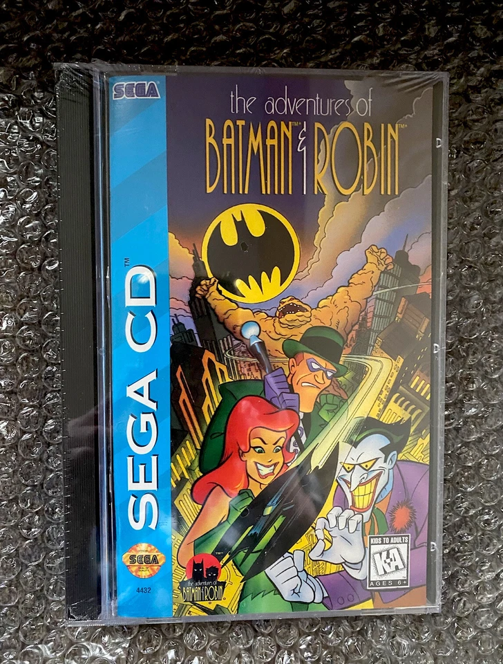The Adventures of Batman & Robin NEW V-LAP SEALED! RARE (1995) Sega CD VARIANT! - Image 1 of 4