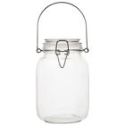  Glass Storage Jar Airtight Pickle Canister Container Grain Buckle