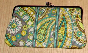 Portafoglio pochette VERA BRADLEY Lemon Parfait nuovo con etichetta  - Foto 1 di 1