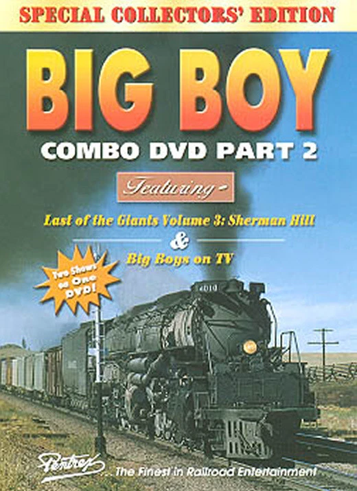 Big Boy Combo Part 2 DVD Pentrex Union Pacific UP Sherman Hill pacing Cab Ride - Image 1 of 1
