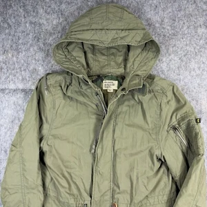 Alpha Industries M-65 Fishtail Parka Jacket Men's Small Reg Camo Liner Modern - Picture 1 of 18