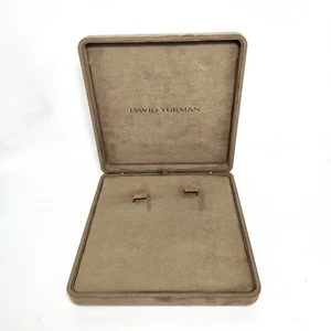 DAVID YURMAN leere Geschenkbox für Schmuck/Halskette groß 7,5”x8” - Bild 1 von 8