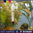 2Pcs Floating Aquarium Vertical Thermometer Fish Tank Glass Temperature Meter FR