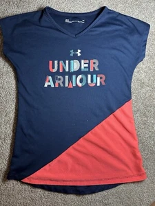 Girl’s Under Armour HeatGear 6x T shirt - Picture 1 of 6