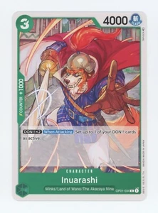 x4 Inuarashi OP01-034 ~ Gioco di carte One Piece Romance Dawn [inglese] - Foto 1 di 1