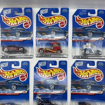Mattel Hot Wheels Lot Of 6 - 1999 First Editions (#7 Through #12) - Image 1 of 4