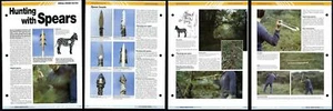Hunting With Spears - Special Forces - In Combat Fact File 2 Pages - Picture 1 of 1