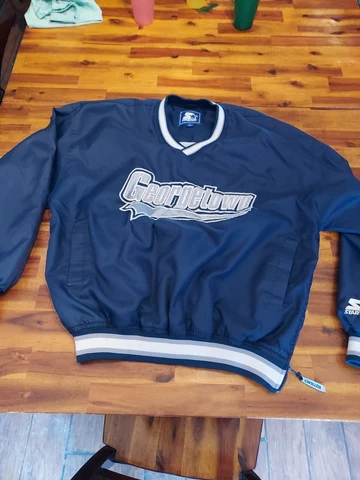 Vintage Georgetown Starter Pullover Size Large Cover