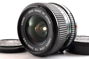 【CASI COMO NUEVO+】CANON NEW FD NFD 24mm F/2.8 MF Lens Cap + 1984 OLYMPIC... - Imagen 1 de 12