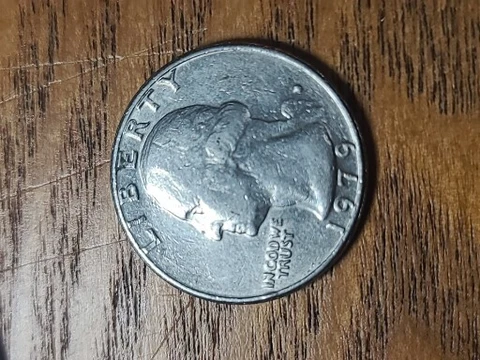 1979 Washington Quarter Filled D Mint Mark Error Cover