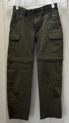 Boy Scouts Youth Switchback Uniform Pants Convertible Cargo Size 8 - Image 1 of 4