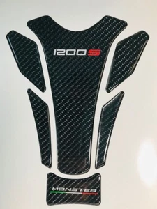DUCATI 1200S MONSTER Tank protector  Carbon Fiber - Picture 1 of 9