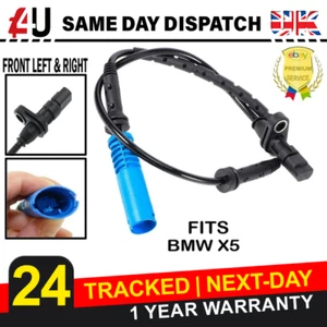 ABS SPEED SENSOR FOR BMW X5 (E53) 3.0 4.4 4.6 4.8 (2001-2006) 34526756379 FRONT - Picture 1 of 7