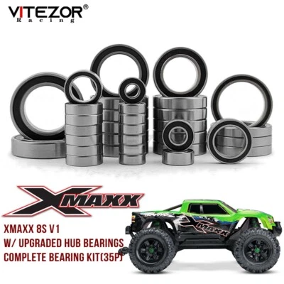 Fit Traxxas X-MAXX XMAXX 8S V1 Complete Kit +2 Upgrade RPM Wheel Hub Bearing 35P - Image 1 of 4