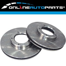 2 Front Disc Brake Rotors for Chrysler Neon JA JB SE LX 1996 up to 9/2000