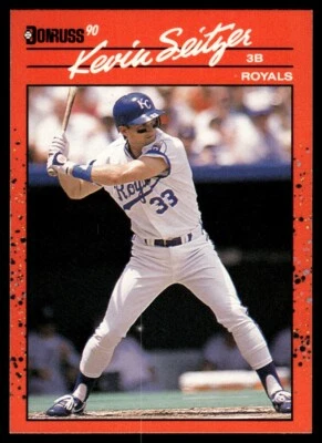 1990 Donruss #85 Kevin Seitzer Kansas City Royals - Image 1 of 2