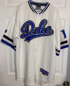 Offizielle Colossuem-Marke Duke Basketball 1992 Männer großes Trikot Vintage blaue Teufel - Bild 1 von 10