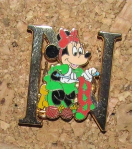 Disney Pin VINTAGE MINNIE MOUSE LETTER N RARE MOVIE LAST ONE XRARE - Bild 1 von 1