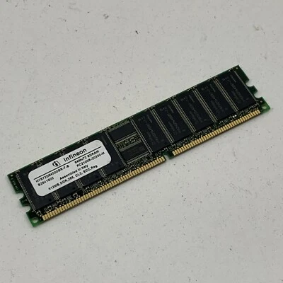 (6-Pack) Infineon HYS72D64500GR-7-B SDRAM Memory Module 512MB PC2100R-20330-M - Image 1 of 4