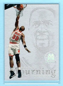 1998-99 Skybox Molten Metal Heavy Metal Fusion ALONZO MOURNING Miami Heat #3F - Picture 1 of 2