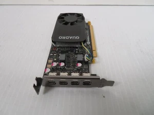 Dell Nvidia Quadro P1000 4GB GDDR5 4x Mini DisplayPort LP Video Card 1DX71 01DX7 - Picture 1 of 5