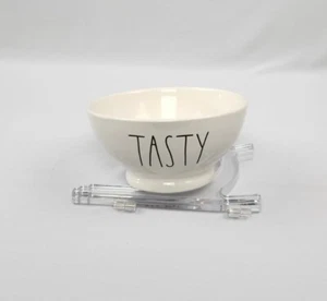 Rae Dunn 4 Bowls Yum, Tasty, Foodie. Eat - Picture 1 of 4