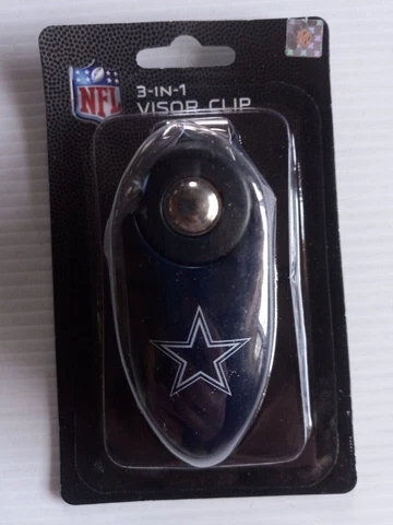 NFL Dallas Cowboys Sunglasses Glasses Car Visor Clip Holder Belt Memo Pen Shades Cover