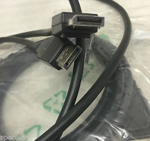 DISPLAY PORT STECKER AUF DISPLAYPORT STECKER KABEL 1,8 M KABEL STECKER DP PC MONITOR TFT - Bild 1 von 1