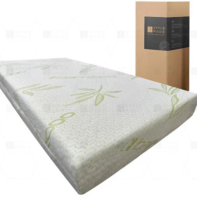 Bamboo Memory Foam Mattress Topper Size Available 2.5cm & 5cm Thick - Image 1 of 4