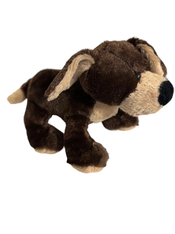Ganz Webkinz Brown Mocha Pup Puppy Dog Soft Animal Plush Stuffed Toy - Image 1 of 4