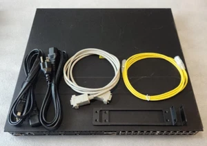Brocade NetIron BR-CER-2024C-4X-RT-AC 24GE 4 SFP+ F-to-B Dual AC - Picture 1 of 11