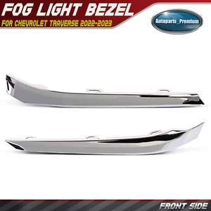 2x Front Fog Light Trim for Chevrolet Traverse 2022 2023 Traverse Limited 2024 - Bild 1 von 10