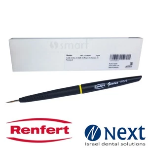 Dental Natural hair bristle ceramic brush Building Renfert Genius №2 17150002 - Picture 1 of 6