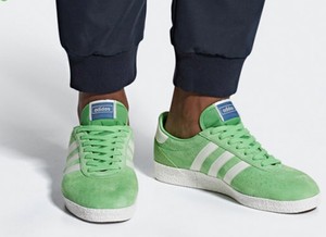 adidas green spezial trainers