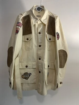 Chaqueta de tiro Ducks Unlimited XL NC parche, NC State parche recorte de cuero Foto 1 de 4