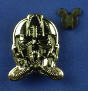 Star Wars Collection TIE Fighter Pilot Head 2014 DS On Card # 100225 - Imagen 1 de 5