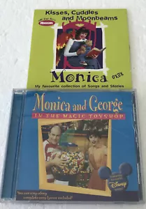 Monica Trapaga CDs Rare Magic Toy Shop Vintage 90s Kids Music Disney Album x2 - Picture 1 of 7