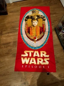 Vintage Star Wars Episode 1 Phantom Menace Queen Padme Amidala Beach Towel - Picture 1 of 2
