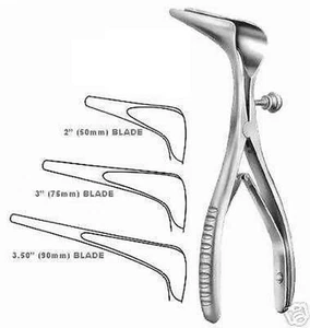 1 Pieces COTTLE Septum Nasal Speculum 6" BLADE 3"  - Picture 1 of 1