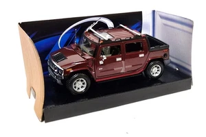 NOS! Maisto 31233 Hummer H2 SUT Concept 2001 dunkelrot Maßstab 1:27 - Bild 1 von 3