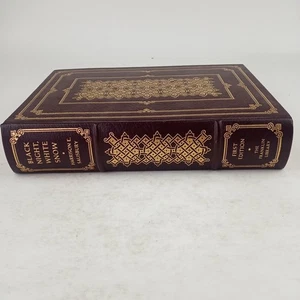 Black Night White Snow Harrison Salisbury Franklin Library First Edition Society - Imagen 1 de 9