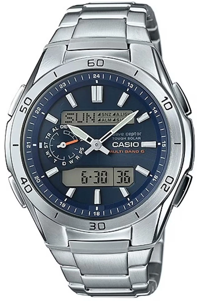 Orologio CASIO  WVA-M650D-2AER da Unisex  Blu notte in Acciaio INOX - Immagine 1 di 1