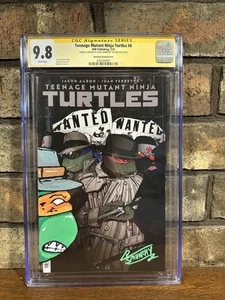 TMNT #6 1/25 Ratio Mikey In Disguise Remark XL By Smunchy 9.8 Yellow Label CGC - Picture 1 of 5