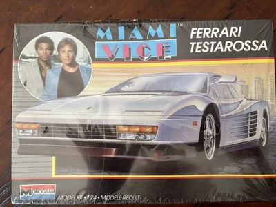 Miami Vice Ferrari Testarossa Model Car - Image 1 of 4