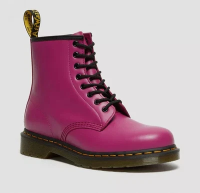 Женские моноботы Dr. Martens® размер 6 Regular 1460 цвет FUCHSIA гладкая кожа - Изображение 1 из 4