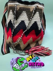 Authentic Handmade Colombia Mochilla Bag - Picture 1 of 10