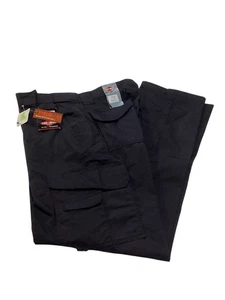 Tru-Spec 24-7 Series Pro Grade P/C R/S Pants Black Teflon Size 36X34 New W Tags - Picture 1 of 5