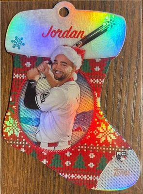 Jordan Lawlar - 2024 Topps Holiday Stocking Die-Cut Ornaments #SDC-4 (RC) - Image 1 of 2