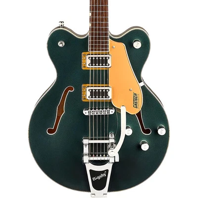 Bloque central electromático Gretsch G5622T doble corte con Bigsby Cadillac verde Foto 1 de 4