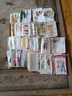 Lot of Over 30 Sewing Patterns Variety of Womens Clothing  Most Uncut - Image 1 of 4